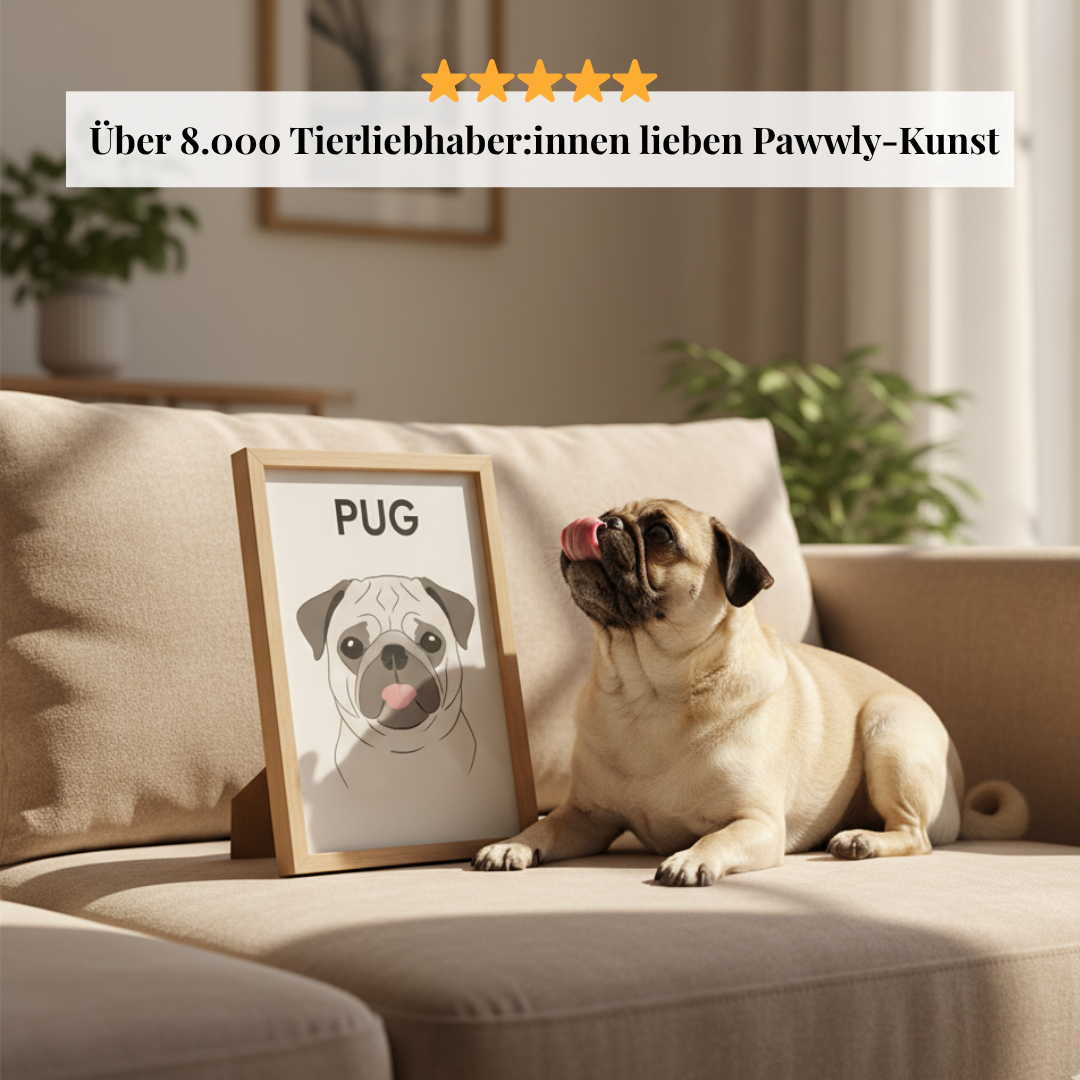 Pawvly Premium Kunstdruck