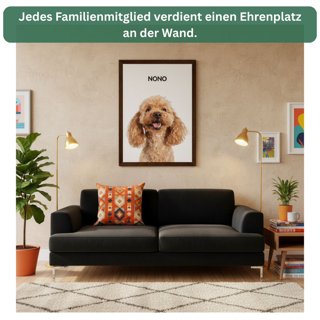 Personalisiertes Haustierporträt