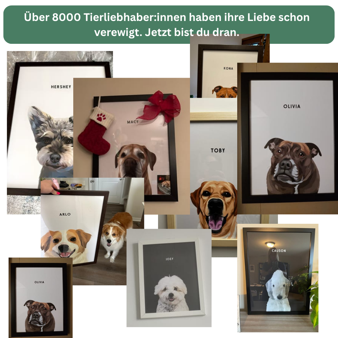 Personalisiertes Haustierporträt